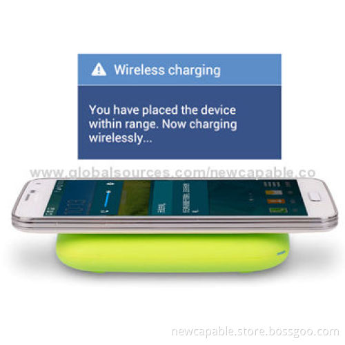 Wireless Charger/Power Bank, Built-in 7,000mA Li-polymer Battery